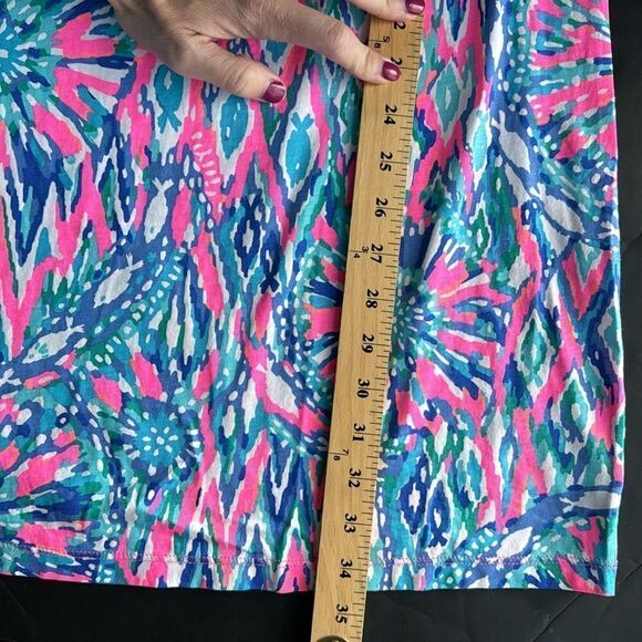 Lilly Pulitzer Size Small 3/4 Sleeve Bay Dress Tiki Pink in Shake It Up Print - Picture 14 of 16